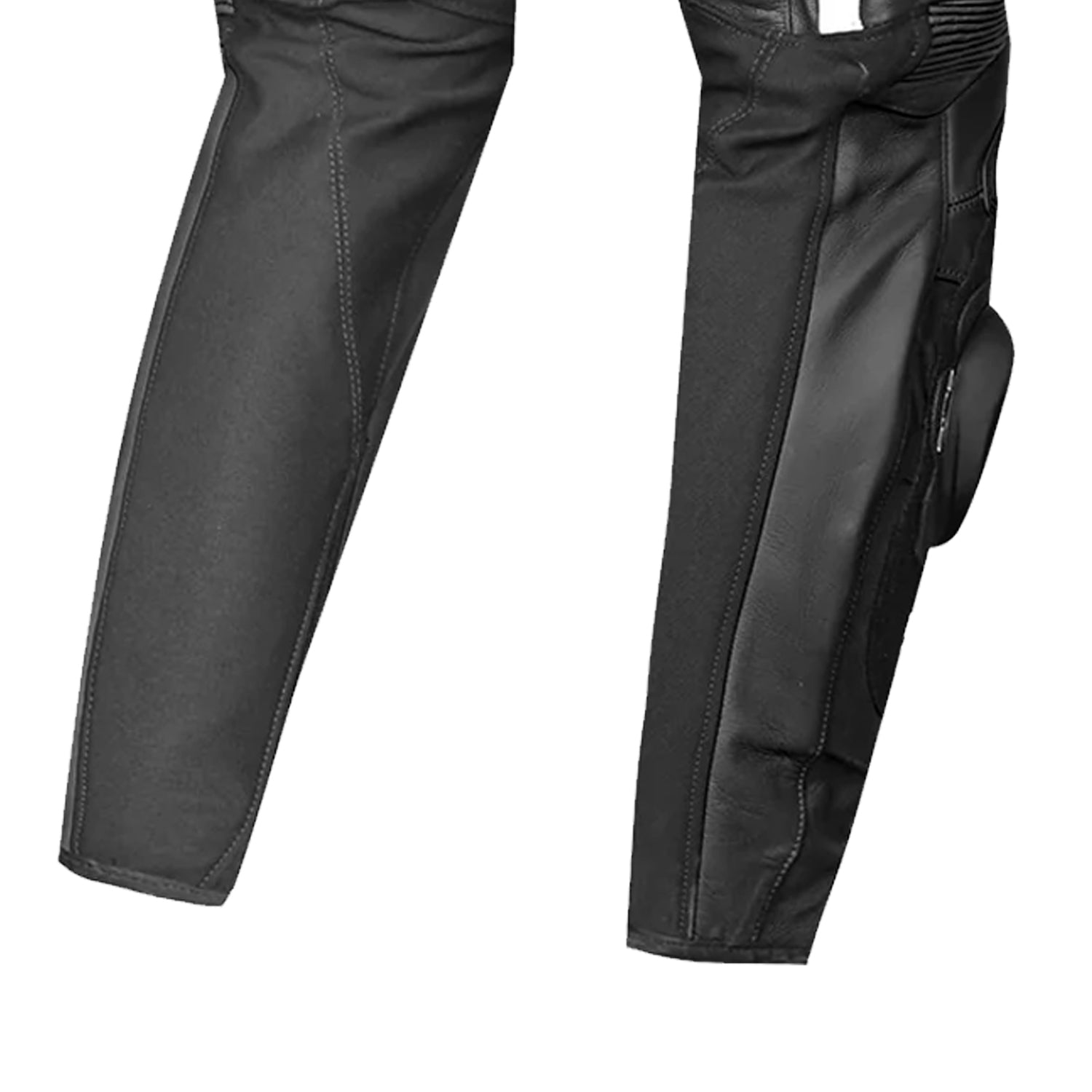 BELA X RACE WOMEN'S BLACK LEATHER PANTALON ANTHRA BLANCO – 9 – Maximomoto PT