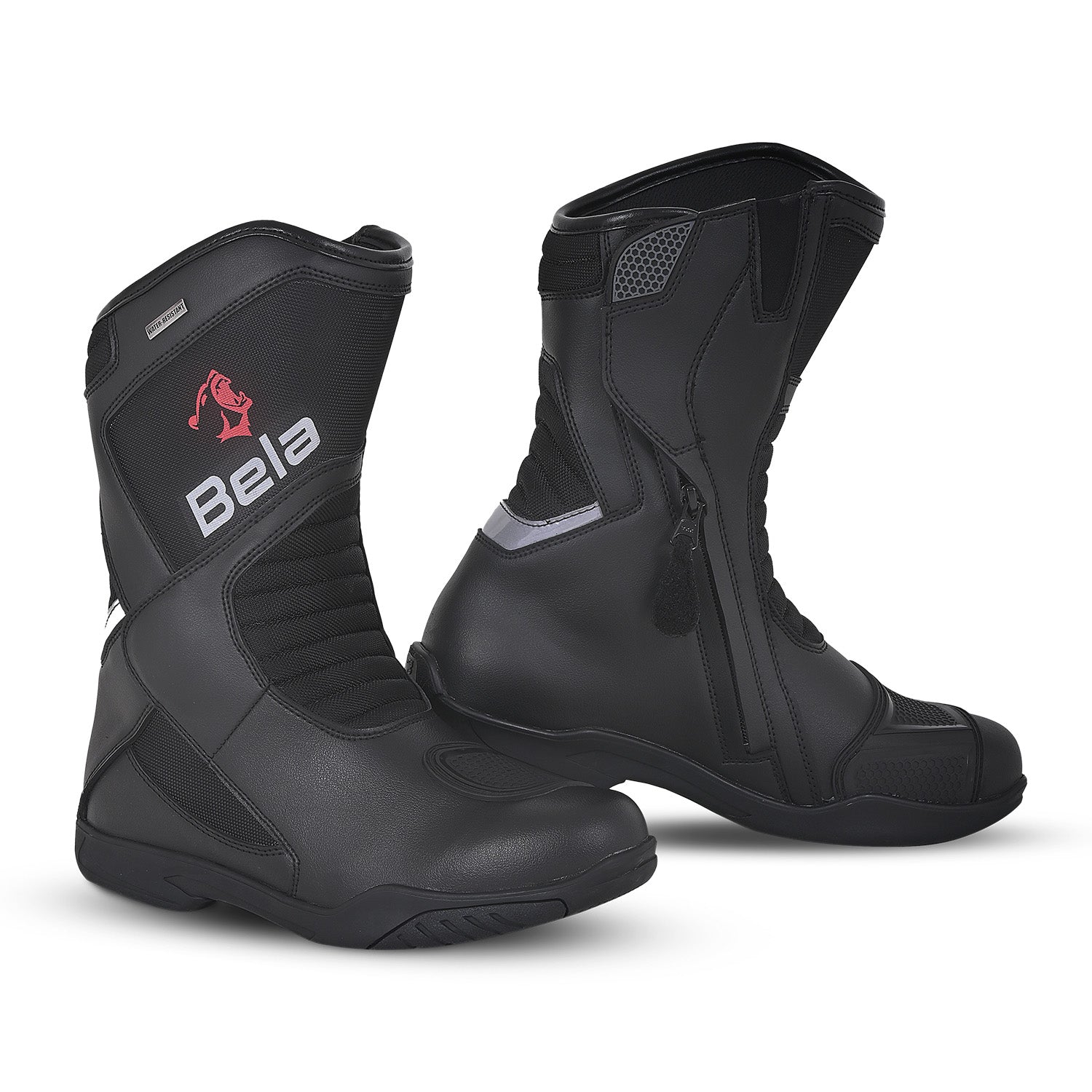 BELA AIR TECH WP Motorcycle Leather Boots Black – 6 – Maximomoto PT