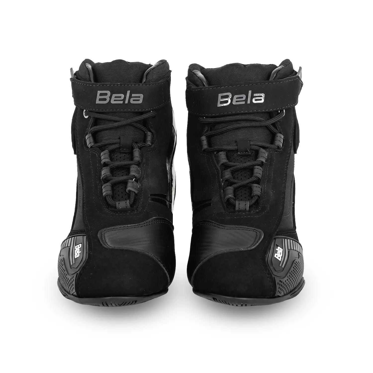 BELA KIVA Homem Moto Couro Botas Preto Cinza – 4 – Maximomoto PT