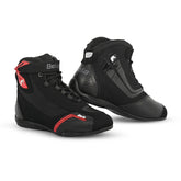 BELA KIVA Moto Homem Couro Botas Preto Vermelho – Maximomoto PT