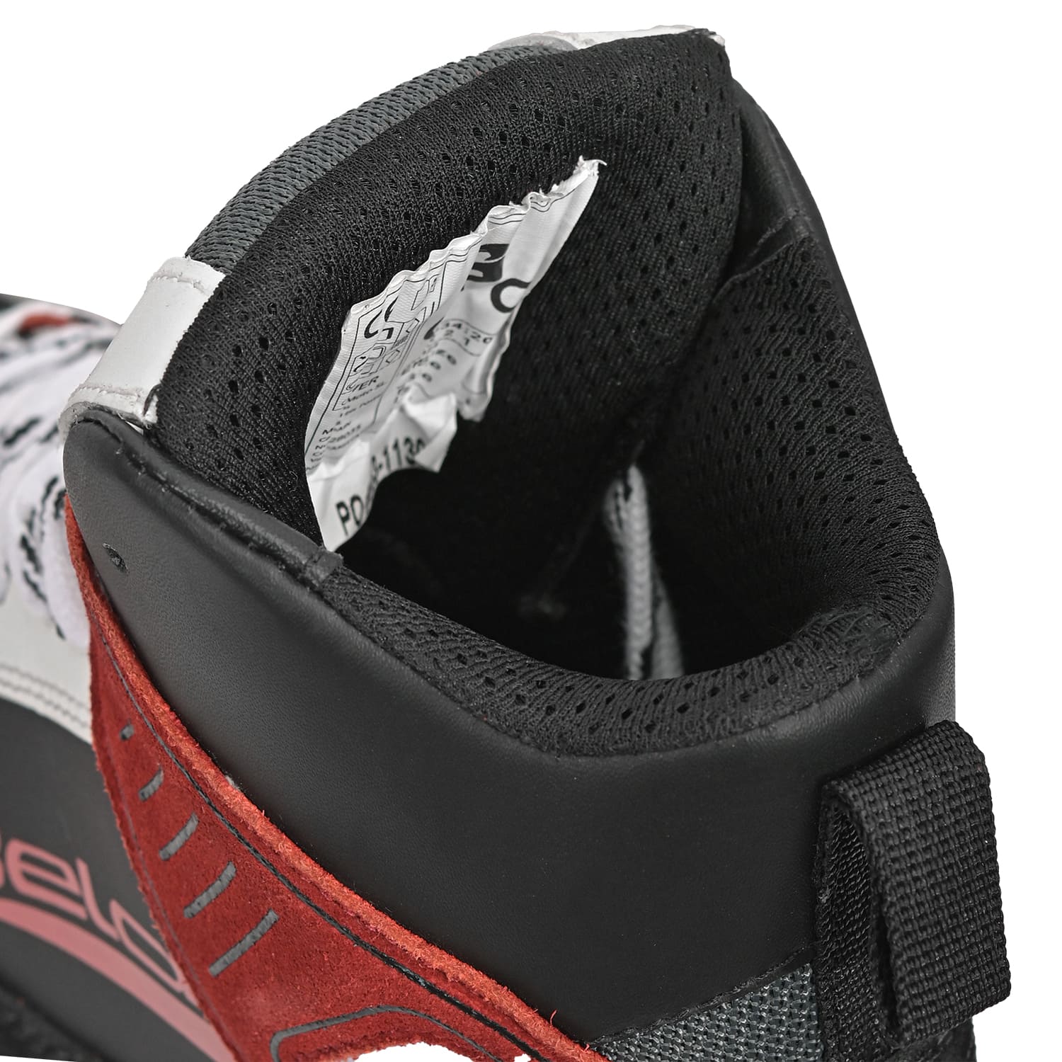 BELA - Botas Rover Urban Negro Balnaco Rojo