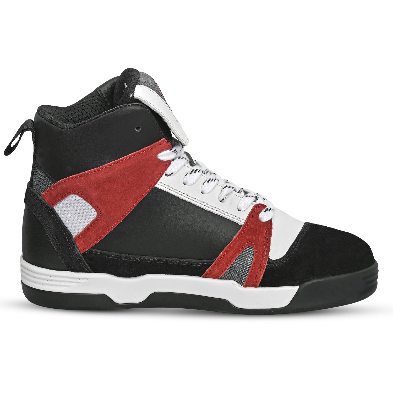 BELA - Botas Rover Urban Negro Balnaco Rojo - Imagem do lado direito de Boots