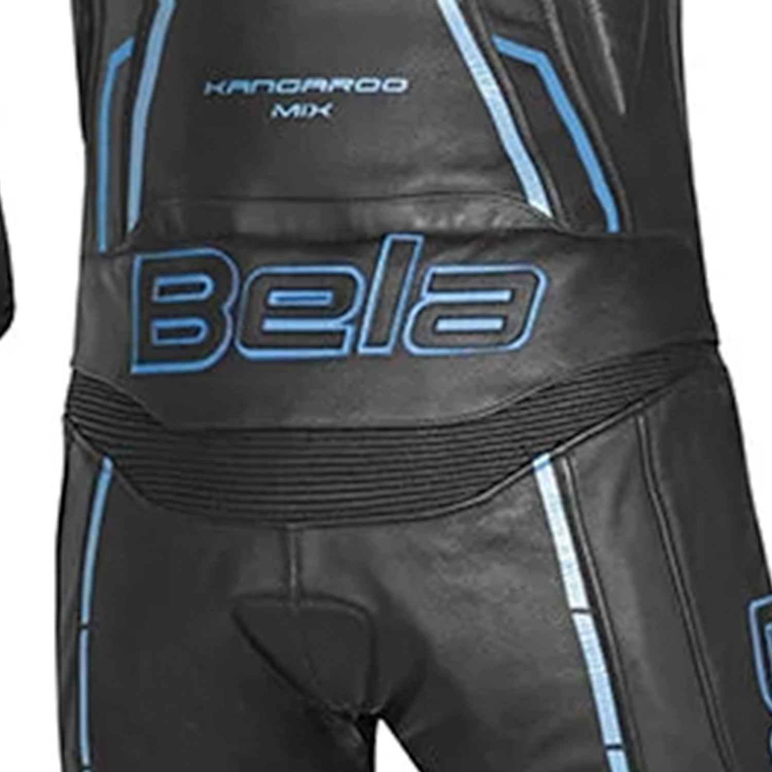 BELA ROCKET Mix Kangaroo 1 PC Motorcycle Suit Black Blue – 5 – Maximomoto PT