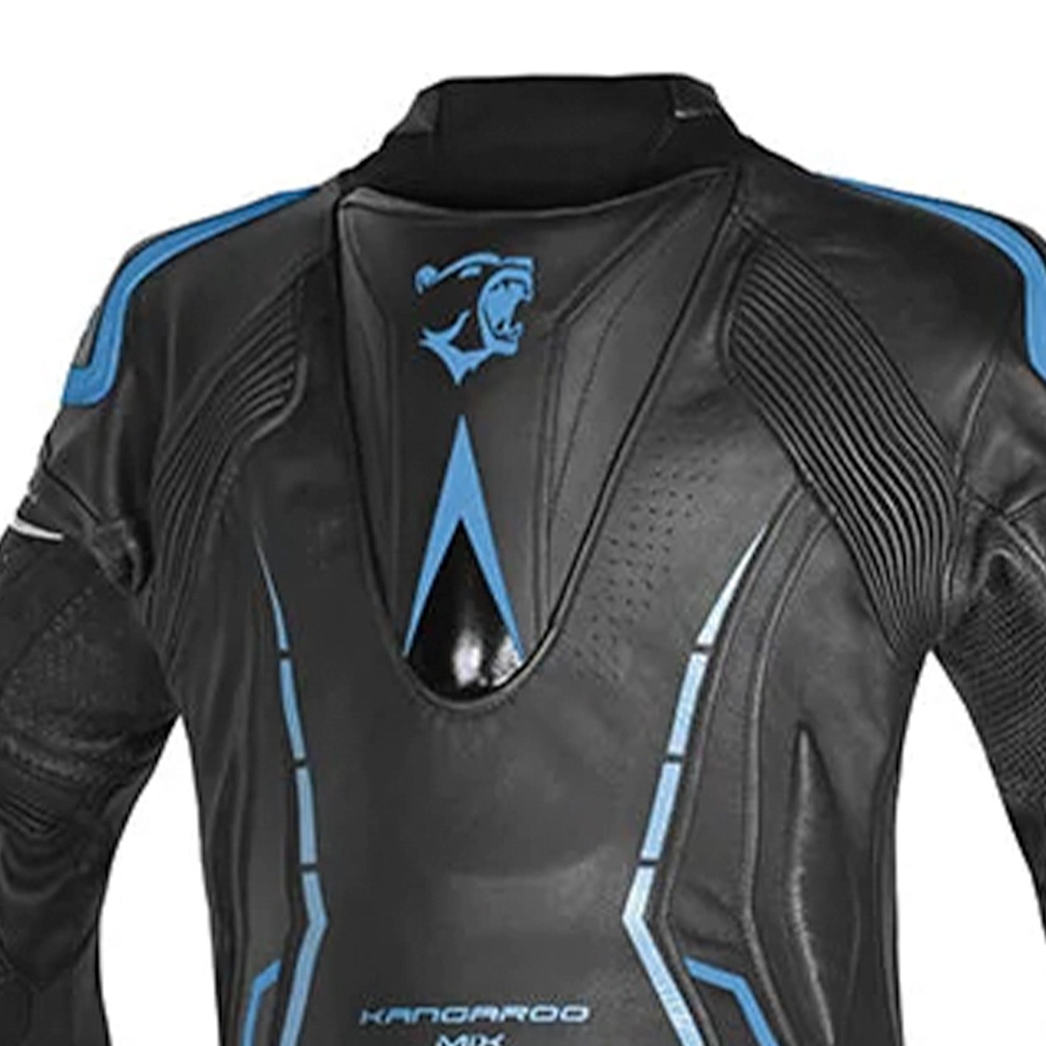 BELA ROCKET Mix Kangaroo 1 PC Motorcycle Suit Black Blue – 6 – Maximomoto PT