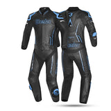 BELA ROCKET Mix Kangaroo 1 PC Motorcycle Suit Black Blue