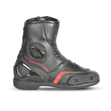 BELA FASTER 2.0 Motorcycle Boots Black Red