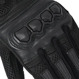 BELA TWIX Moto Textil Senhora Luvas Preto Vermelho