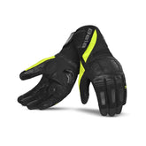 BELA HIGHWAY WINTER WP Motorcycle Leather Gloves Black Fluorescent Yellow – Maximomoto PT