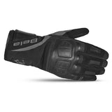 BELA HIGHWAY WINTER WP Luvas De Moto Couro Preto Cinza