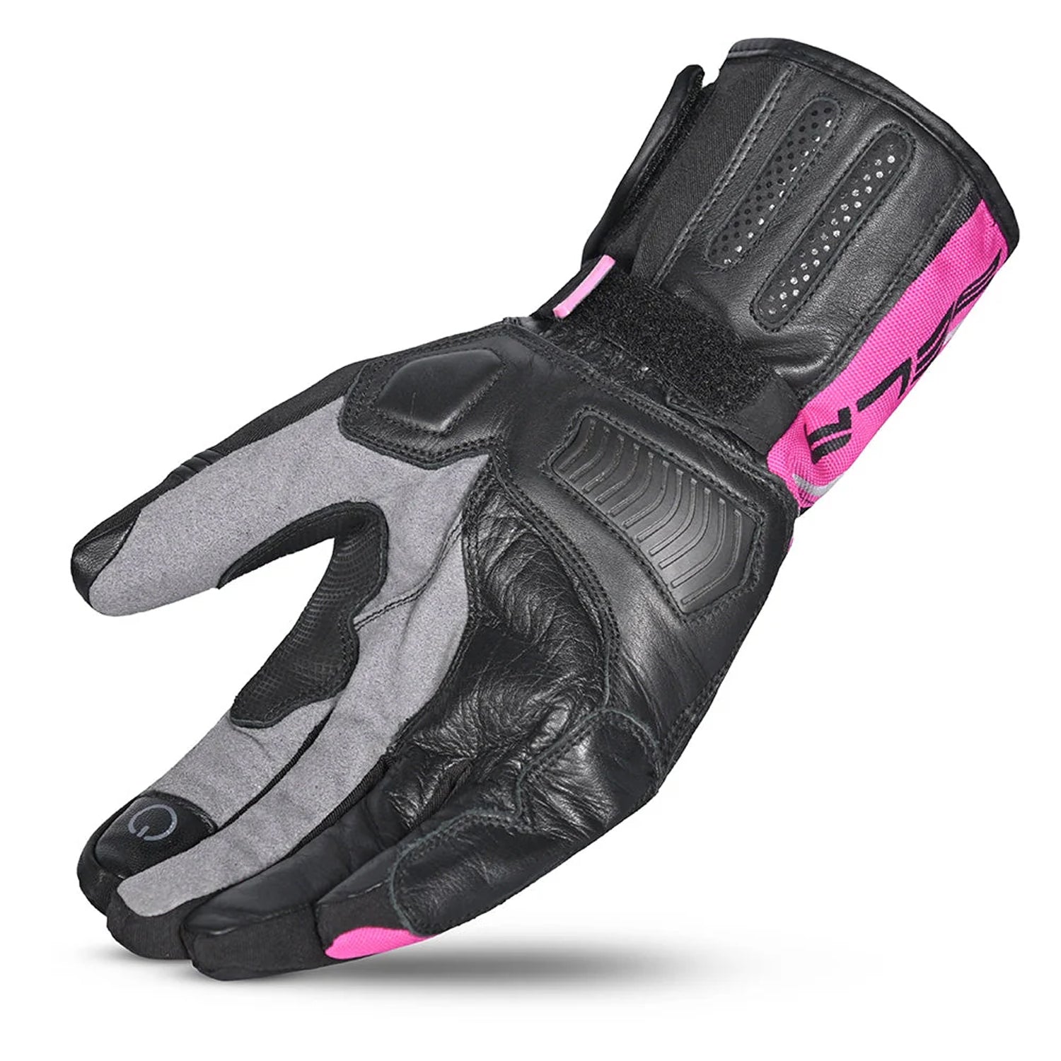 BELA IGLO WINTER WP Ladies Motorcycle Gloves Textile Black Pink – 5 – Maximomoto PT