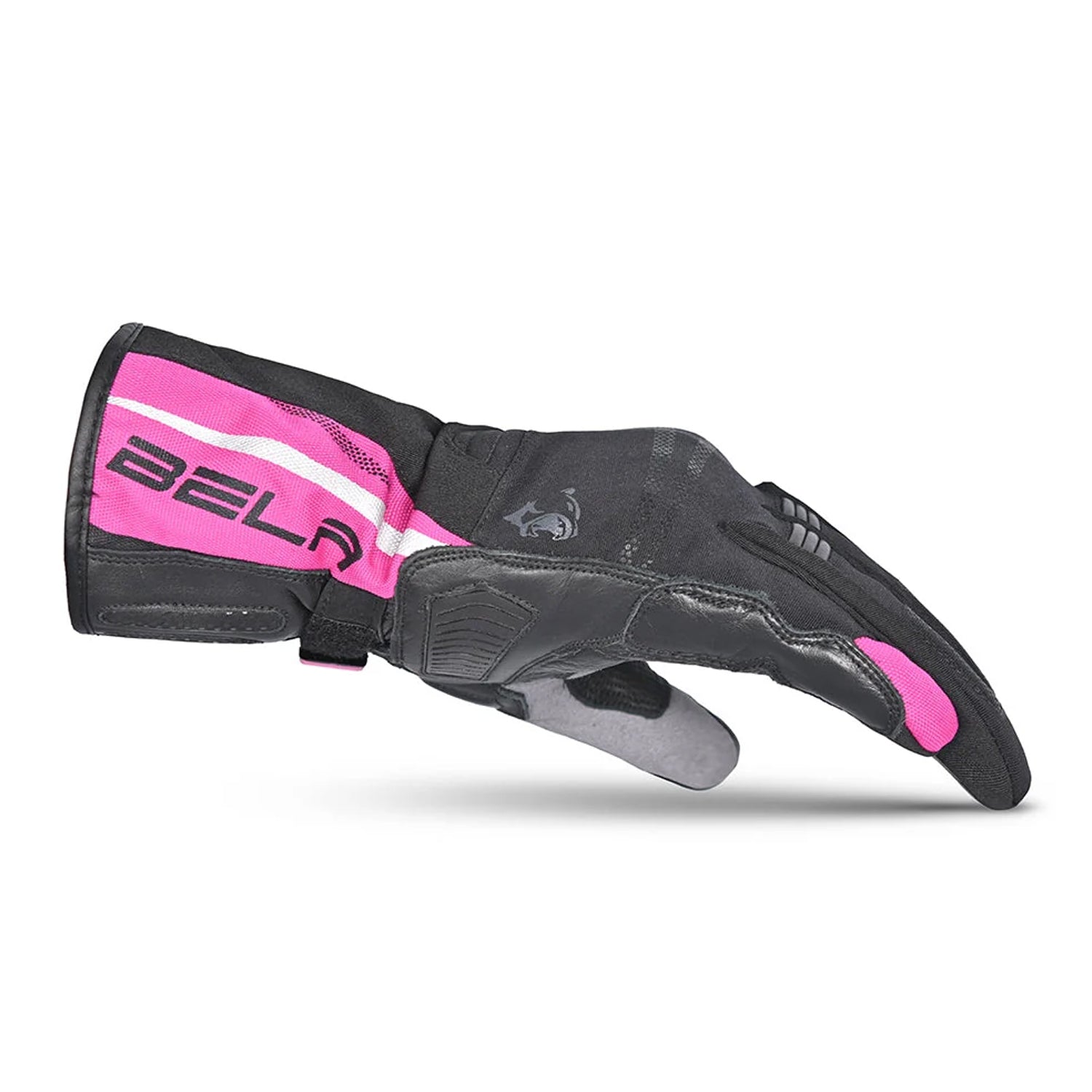 BELA IGLO WINTER WP Ladies Motorcycle Gloves Textile Black Pink – 4 – Maximomoto PT