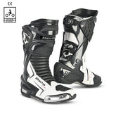BELA SPEEDO 2.0 Leather Motorcycle Boots Black White – Maximomoto PT