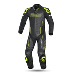 BELA ROCKET Mix Kangaroo 1 PC Motorcycle Suit Black Fluorescent Yellow