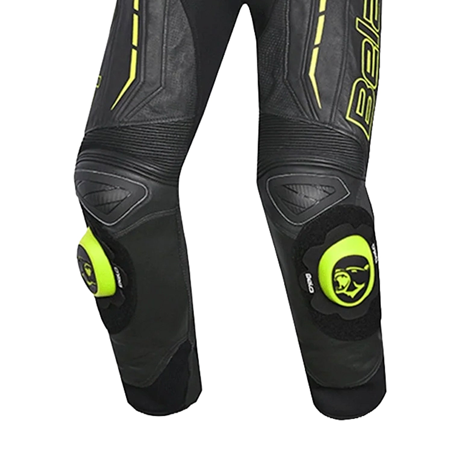 BELA ROCKET Mix Kangaroo 1 PC Motorcycle Suit Black Fluorescent Yellow – 4 – Maximomoto PT