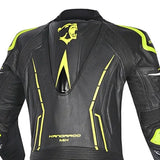 BELA ROCKET Mix Kangaroo 1 PC Motorcycle Suit Black Fluorescent Yellow