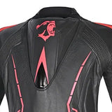 BELA ROCKET Mix Kangaroo 1 PC Moto Couro Fato Preto Vermelho
