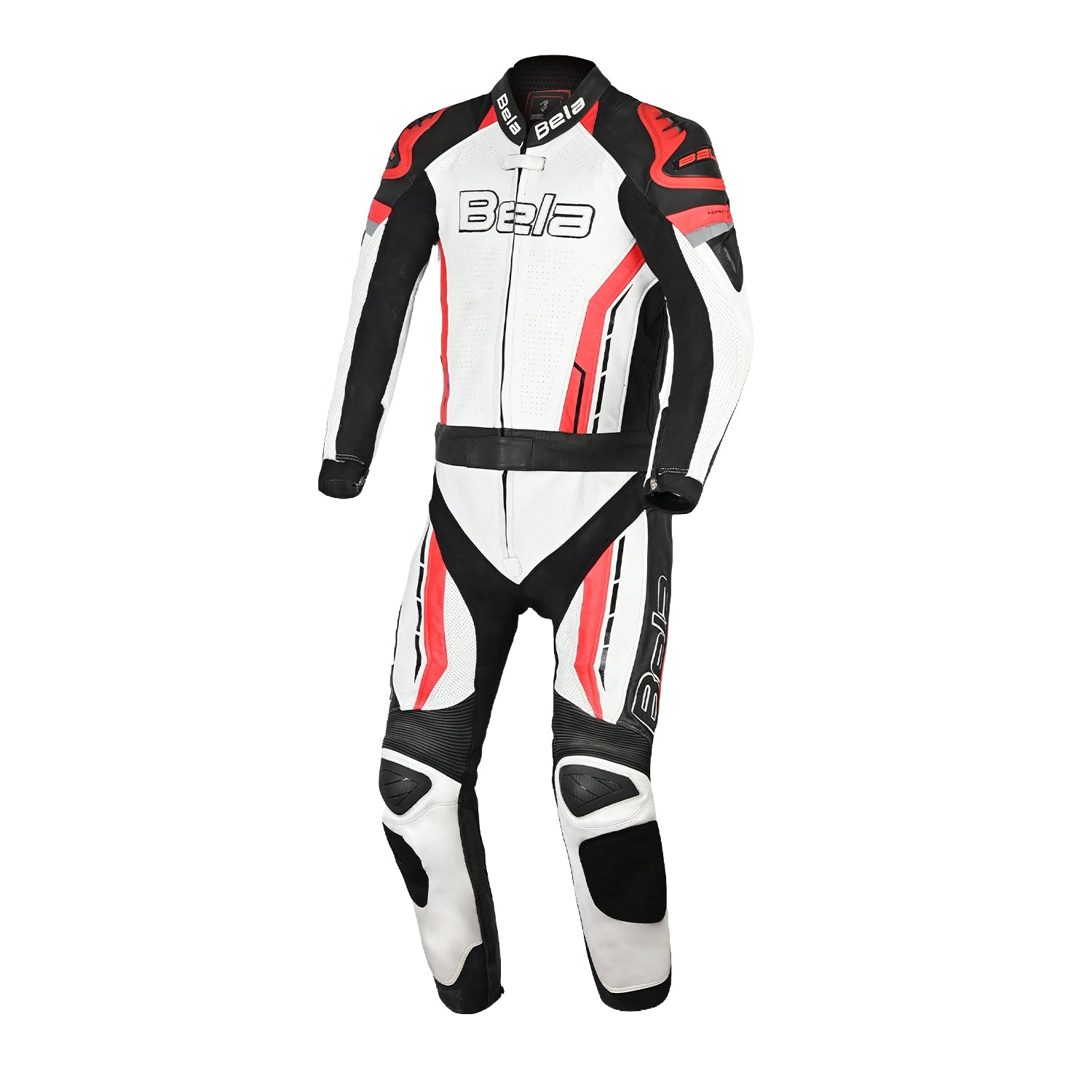 BELA ROCKET KANGAROO MIX 2 PC Fatos De Moto Branco Vermelho Preto – 1 – Maximomoto PT