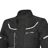 BELA TRANSFORMER 3 Em 1 Casacos De Moto Textil Preto Antracite