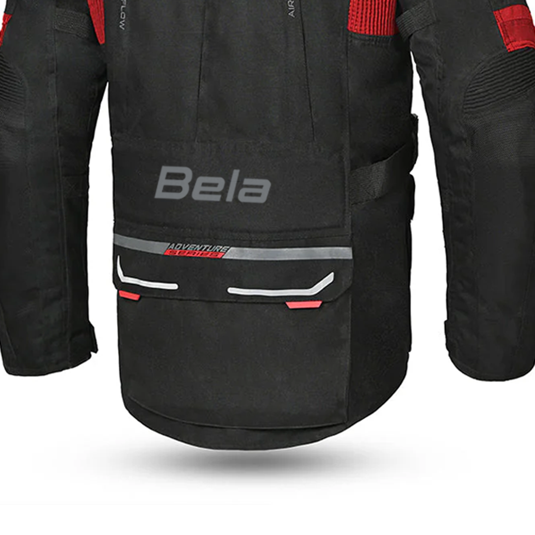 Beautiful Transformer 3 in 1 Motorcycle Black Red Jacket – 5 – Maximomoto PT