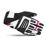 BELA ARIZON Men's Motorcycle Textile Gloves Black Pink