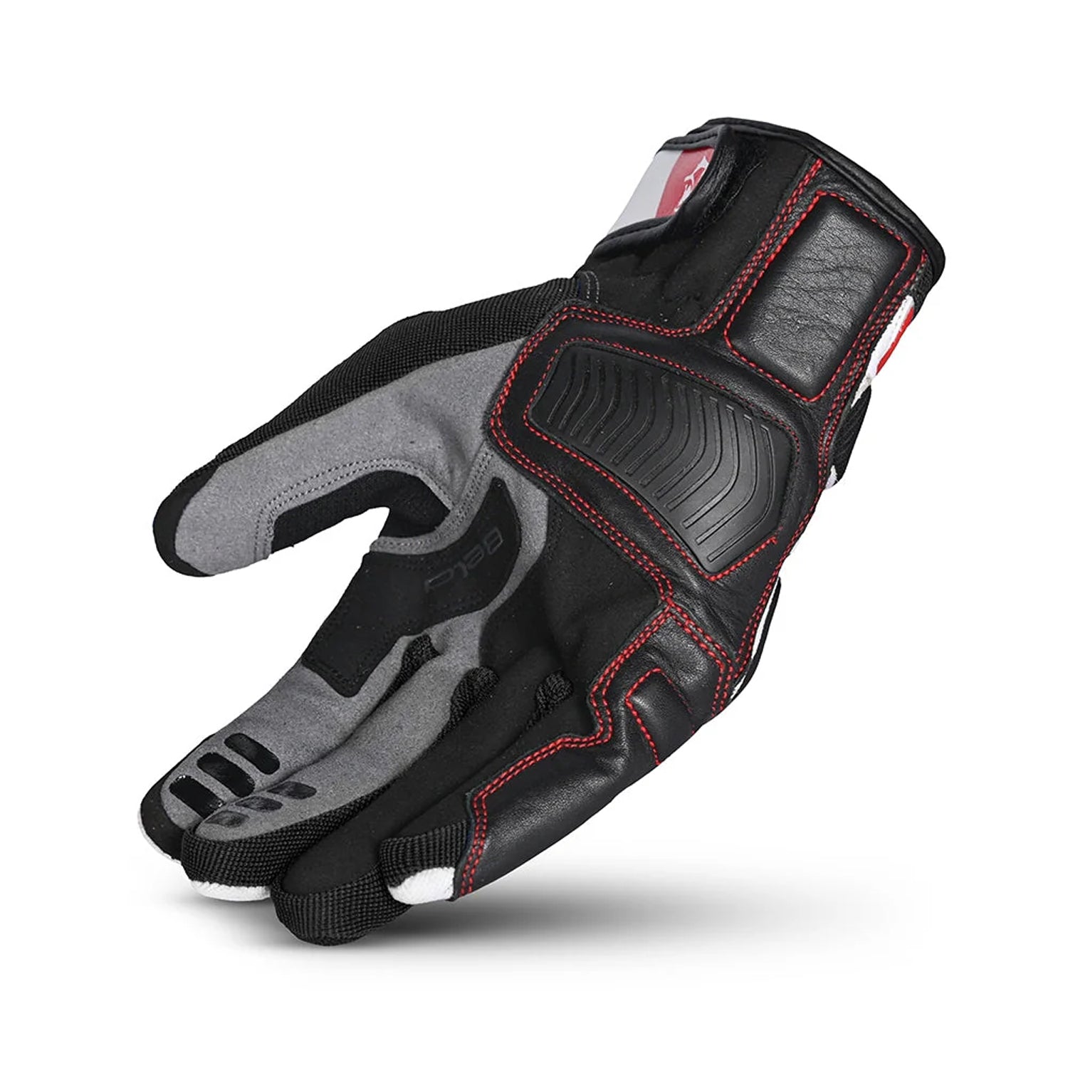 BELA ARIZON Men's Motorcycle Textile Gloves Black Red – 4 – Maximomoto PT
