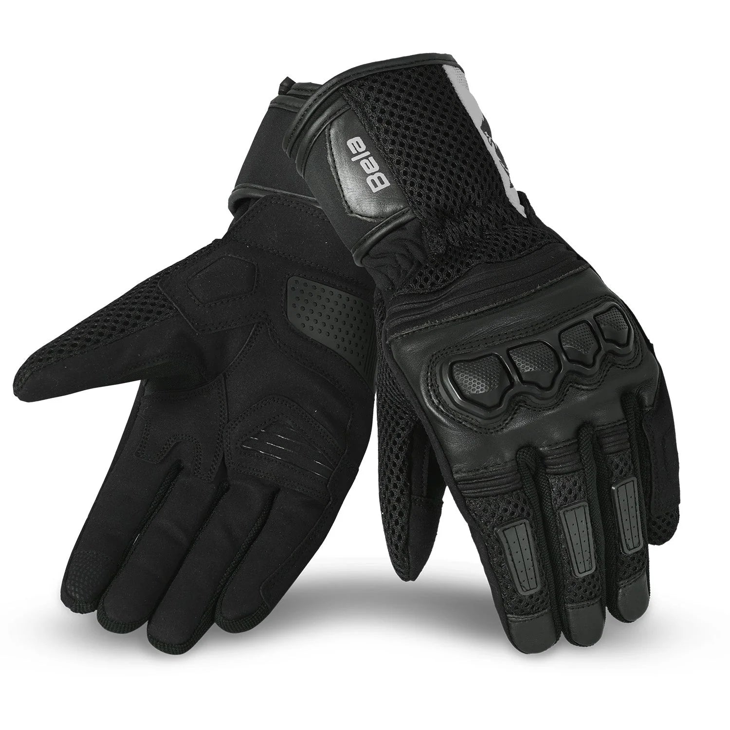 BELA TWIX Men's Motorcycle Textile Gloves Black – 1 – Maximomoto PT