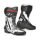 BELA AIR RIDER GP-1 Moto Corrida Botas Preto Branco – Maximomoto PT