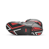 BELA AIR RIDER GP-1 racing motorcycle boots, black and red.