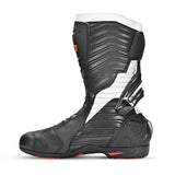 BELA AIR RIDER GP-1 RACING Moto Botas Preto Cinza - Imagem do lado esquerdo de Boots