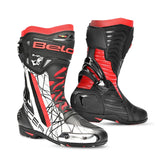 BELA AIR RIDER GP-1 corrida Botas de Moto Pretas e Vermelhas – Maximomoto PT