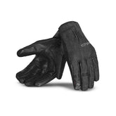 BELA ALBERTO DENIM WP Textil Moto Luvas Preta - Imagem dupla de luvas