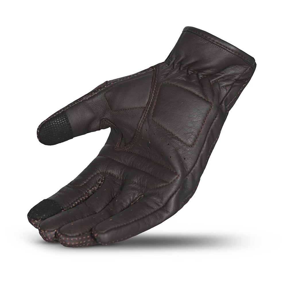 BELA APOLO Motorcycle Leather Gloves Brown – 4 – Maximomoto PT