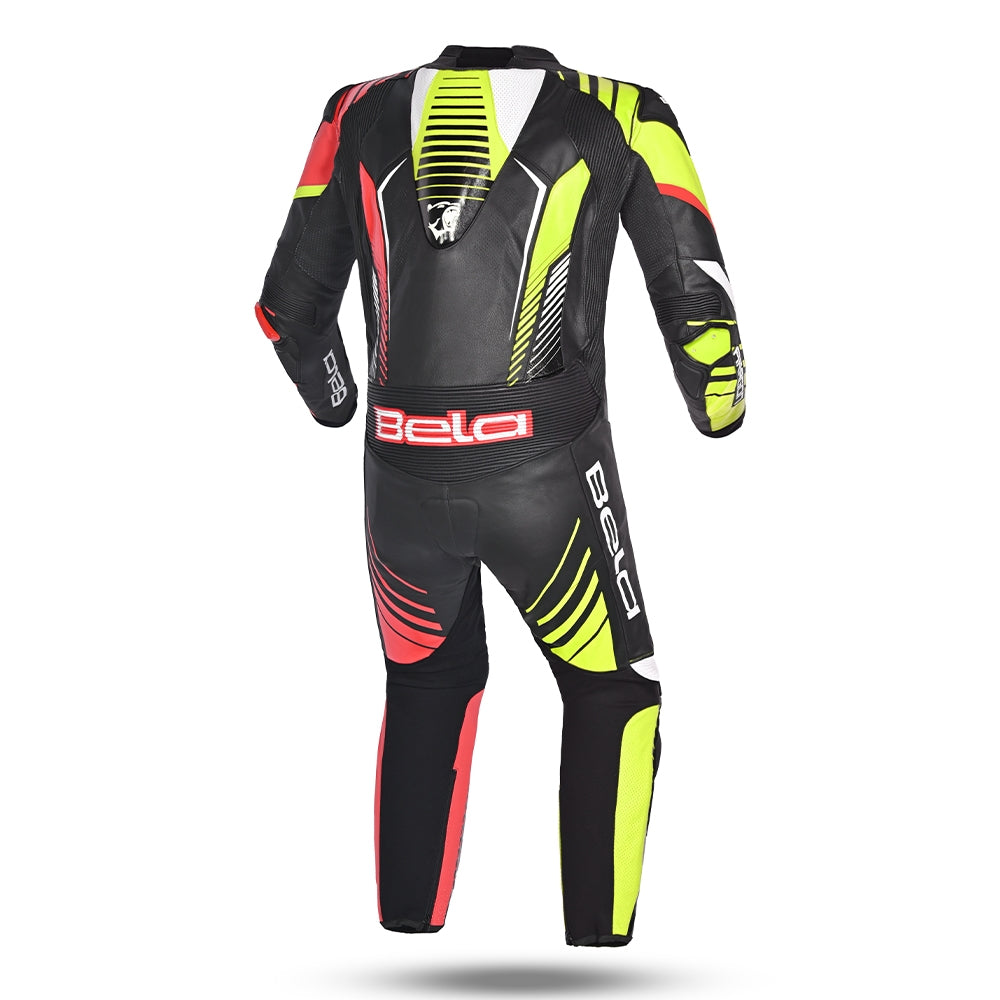 BELA ARAGONE HELITE AIR-PRO 1 PC Moto Fatos -Imagem traseira do terno