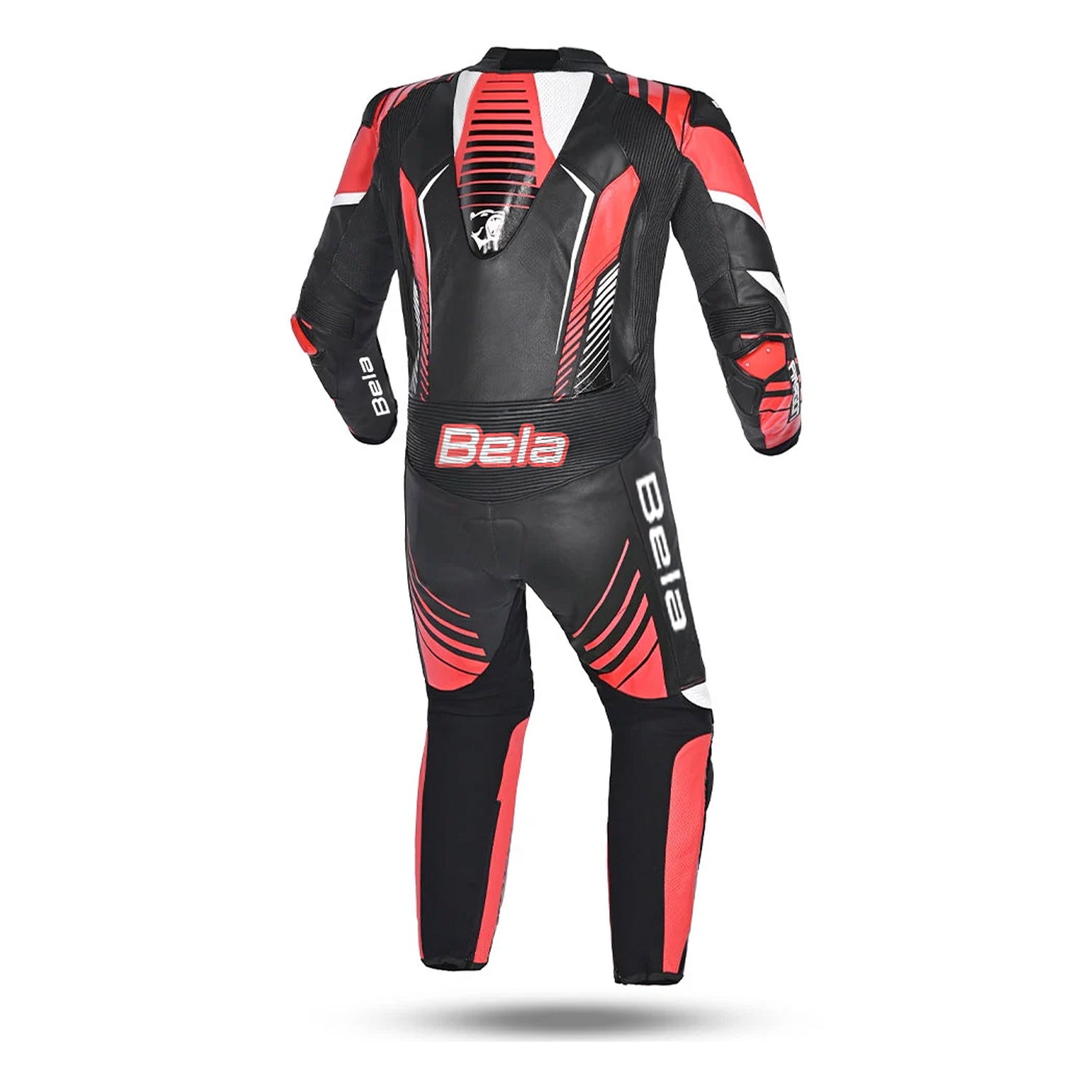 BELA ARAGONE HELITE AIR-PRO 1 PC Motorcycle Suits Black Red – 3 – Maximomoto PT