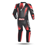 BELA ARAGONE HELITE AIR-PRO 1 PC Motorcycle Suits Black Red