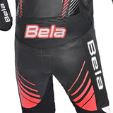 BELA ARAGONE HELITE AIR-PRO 1 PC Motorcycle Suits Black Red