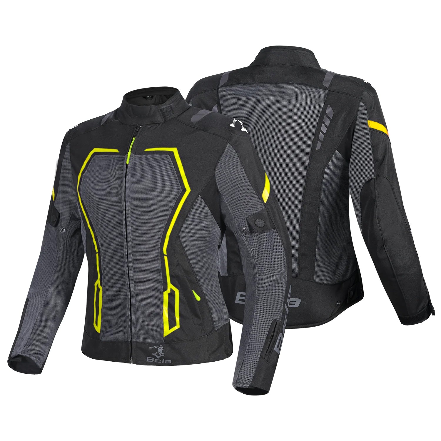 BELA ARTREX AIR 2.0 Moto Senhora Casacos Preto Cinza Amarela – 2 – Maximomoto PT