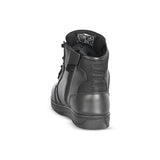 BELA ATLAS Moto Homem Couro Botas Preto - Imagem do verso de Boots
