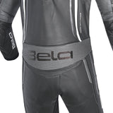 BELA BEAST 1 PC Couro Moto Fatos Preto Branco - Imagem inferior do terno