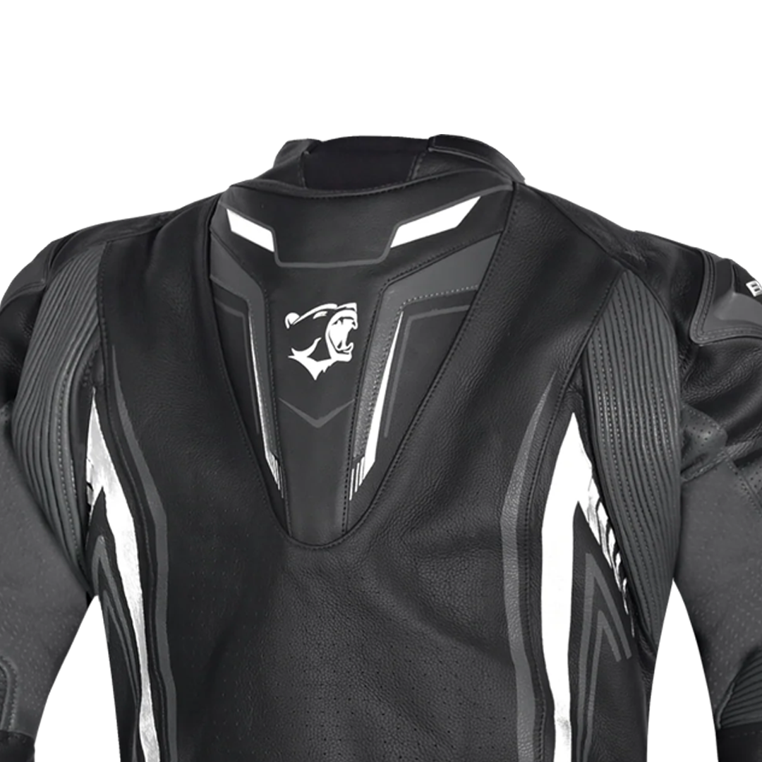 BELA BEAST CHAQUETA COURO HOMBRE NEGRO ANTHIRA BLANCO – 5 – Maximomoto PT