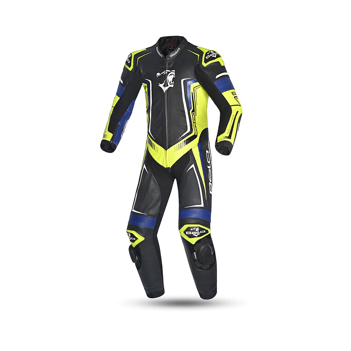 BELA BEAST MONO 1 PC Couro Moto Fatos Preto