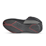 BELA BLAZE Moto Couro Botas Homem Preto Cinza- Imagem da alma inferior de Boots