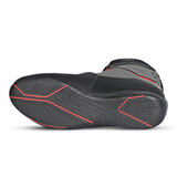 BELA BLAZE Moto Couro Botas Homem Preto Cinza Vermelho - Imagem da alma inferior de Boots