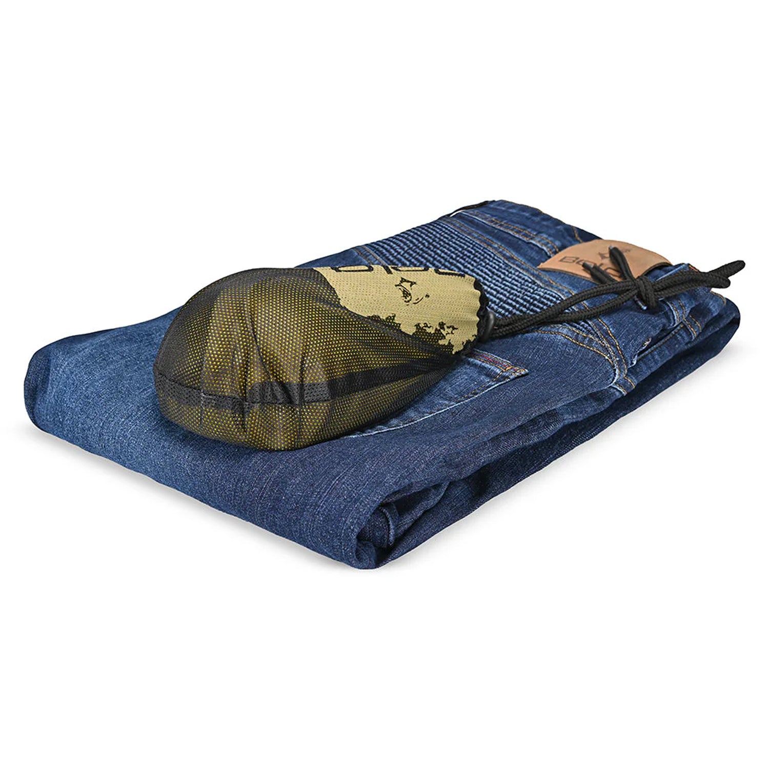BELA BOSTON Denim Jeans Moto Calcas Azul Claro – 7 – Maximomoto PT