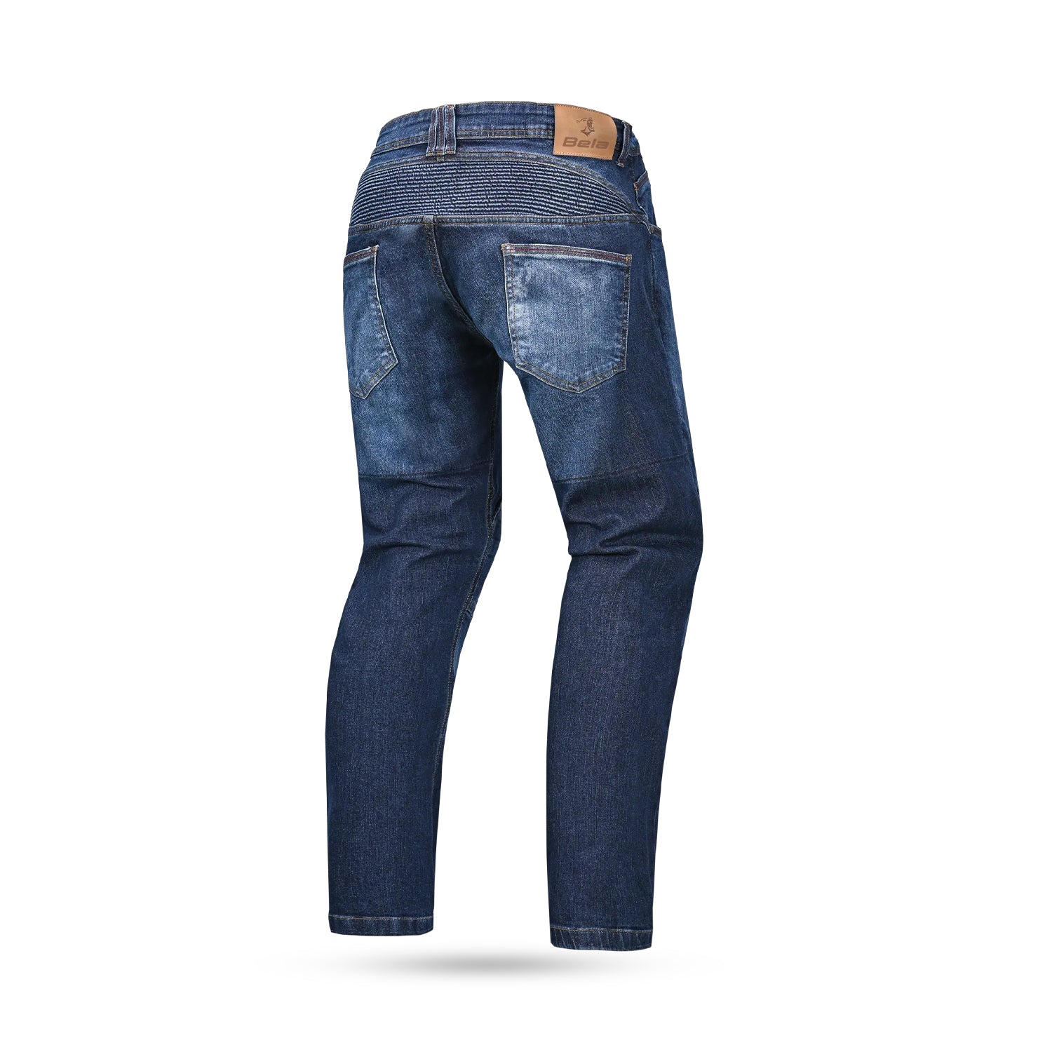 BELA BOSTON Denim Jeans Moto Calcas Azul Claro – 3 – Maximomoto PT