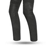 BELA BOSTON WAX Jeans Moto Black Pants