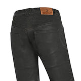 BELA BOSTON WAX Jeans Moto Black Pants