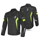 BELA BRADLEY Motorcycle Men's Jackets Black Fluorescent Yellow