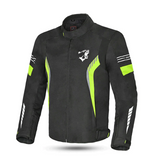 BELA BRADLEY Motorcycle Men's Jackets Black Fluorescent Yellow