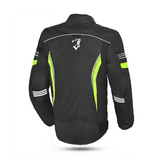 BELA BRADLEY Motorcycle Men's Jackets Black Fluorescent Yellow